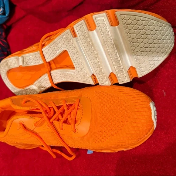 Men's Orange Athletic Shoes - Picture 2 of 3